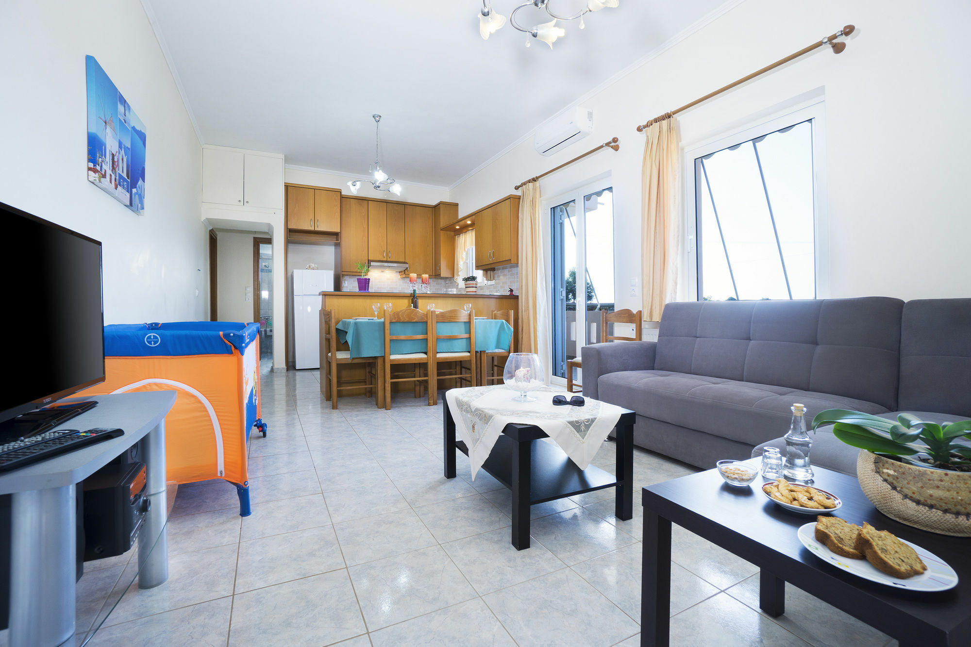 Skamagkas G. Apartments Stavrós エクステリア 写真